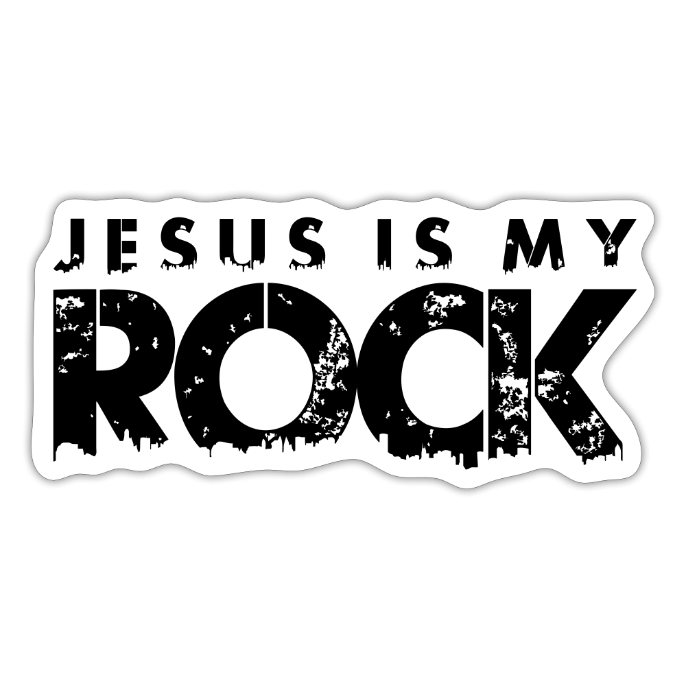 Sticker • Jesus is my Rock – TRAG DIE BOTSCHAFT